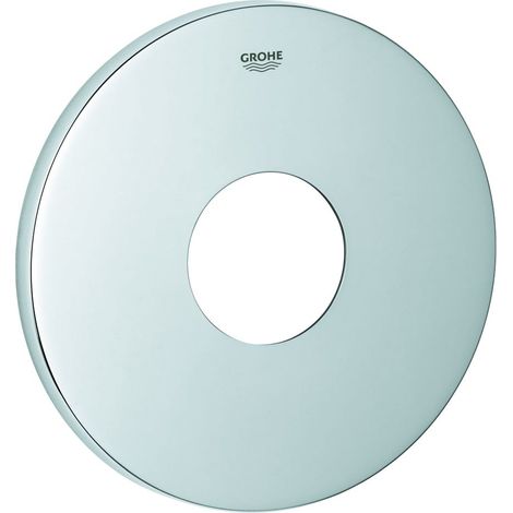 Grohe Rosette rund für Einhandmischer-Fertigmontageset, nachträglich 6 Grad ausrichtbar, Phantom Black, 48428KF0 (1/2)