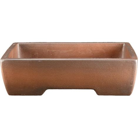 Vaso per bonsai rettangolare in gres 23x15,5x5 cm - ZM15C