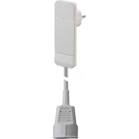 Bachmann 933.013 Strom Verlängerungskabel 16 A Weiß 1.50 m H05VV-F 3G 1,5 mm² (1/2)