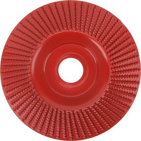 Disque de façonnage en carbure de tungstène, résistant à l'usure, roue de meuleuse de 125mm pour le travail du bois rouge (1/5)