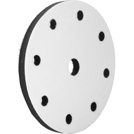 Tampon de ponçage diamètre 150mm à 9 trous - Support souple pour disques abrasifs (1/5)