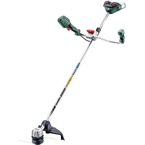 Metabo – Débroussailleuse à batterie 36V 40cm – 601611850 – Moteur Brushless – Poignée à deux mains – Idéale pour terrains sensibles au bruit