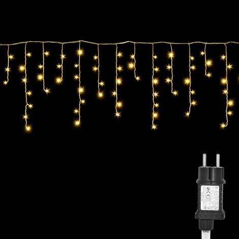 Lot de 4 boules lumineuses à suspendre de 30 cm avec minuteur - 8 modes - Blanc chaud - Décoration de Noël d'extérieur - Pour balcon, jardin, fête, chambre - Décoration intérieure (1/5)