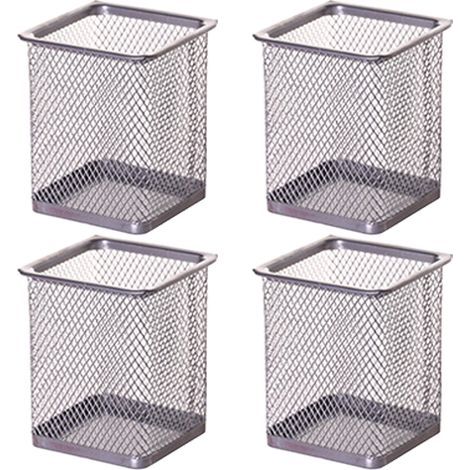 Metall-Stifthalter, runder Stifthalter, Schreibtisch-Organizer (1/5)