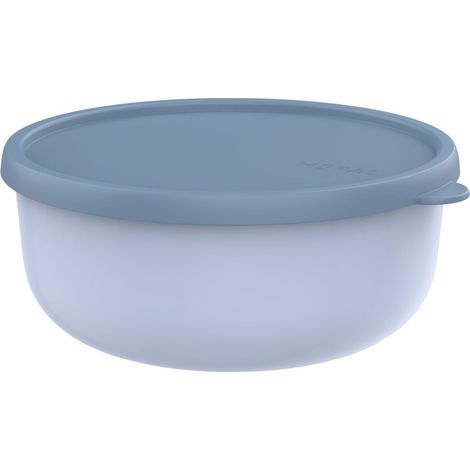 Récipient pour micro-ondes Lumina - Boîte hermétique alimentaire avec couvercle pour frigo, congélateur, four vapeur, micro-ondes et lave-vaisselle - Bol de service - 1500 ml - Nordic blue (1/5)