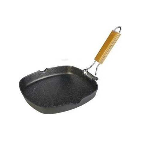 Grill Liso Al. Fundido 28x28 cm. Ecochef 13028 WECOOK