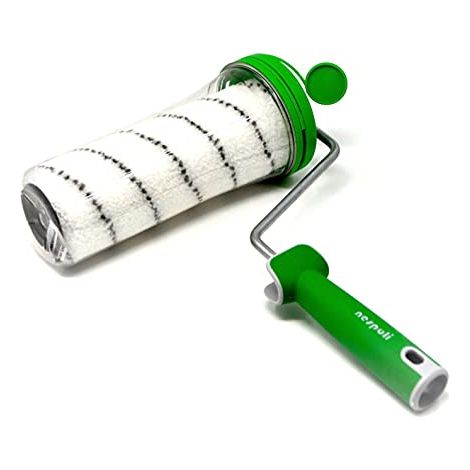 Nespoli N960830222 rullo Con per pitture murali su superfici ruvide Rouleau Rollmatic avec Box 22 cm-pour peintures murales sur Surfaces Rugueuses, Multicolore