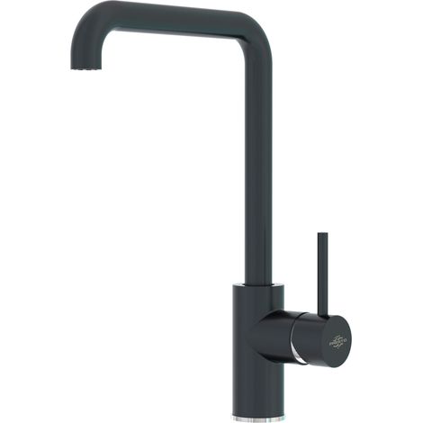 Presto Theo 8638616 Grifo cocina caño alto negro (1/2)