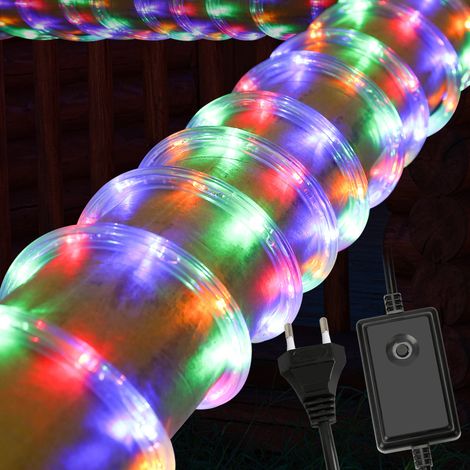 Tubo LED da esterno Tubo luminoso Catena luminosa Rete luminosa multicolore-50m-Senza telecomando (1/5)