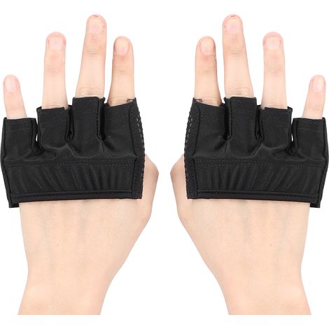 Gants d'entraînement Respirants Anti-Dérapage avec Doigts Découverts pour la Musculation (1/5)