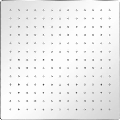 Maison Exclusive - Testa Doccia a Pioggia in Acciaio Inossidabile 30x30cm Quadrata
