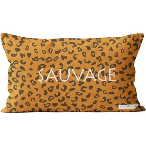 Housse de coussin Sauvage 32x50 cm (1/2)