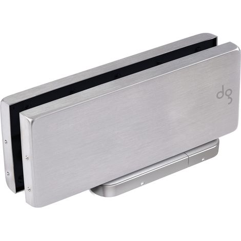 DORMA-Glas Beschlagsset Universal Motion NG33 mit Feststellung, Edelstahl (1/5)