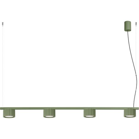 Sollux AURA Suspension Aura Bar Vert Olive 4x GX53 (1/5)