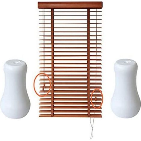 20 embouts de cordon blanc pour stores – robustes, faciles à installer (1/4)
