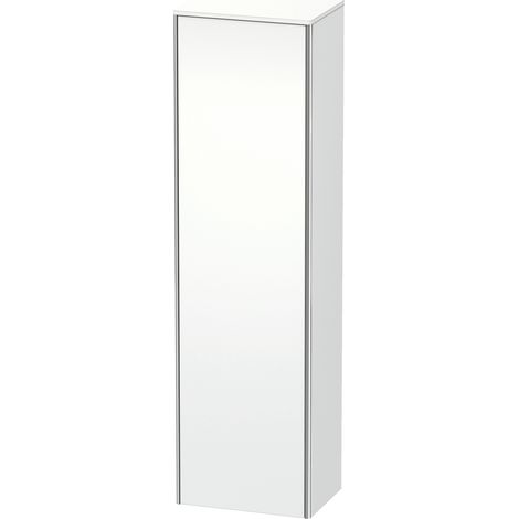 Duravit XSquare armario alto, 1 puerta, tope derecho, 4 estantes