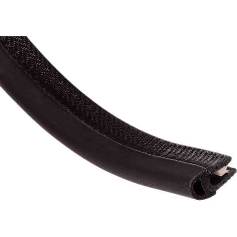 Protection de bordure RS PRO noir, 20m x 21,5 mm x 10mm ( Prix pour Bobine de 20 Mètres ) (1/3)