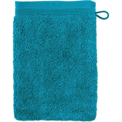 Möve Superwuschel - Guanto da bagno, 20 x 15 cm, in 100% cotone, colore: Lagoon (1/5)