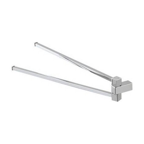 Porta asciugamani 39 cm cromo serie unica 39 cm