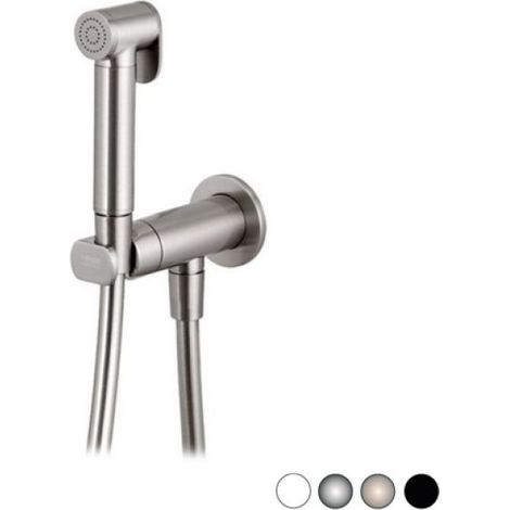 SET MISCELATORE CON DOCCETTA SHUT-OFF TONDO Cromo