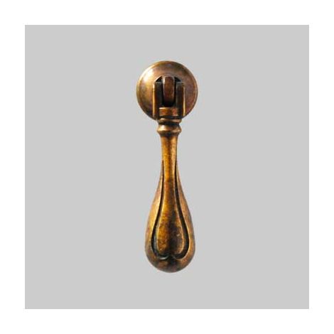 Pendente per mobili 5060 20x67 mm - patinato antico