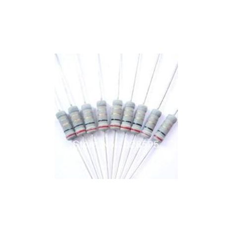3r3 1w Resistenza ossido metallico 3,3 Ohm 1w 5% 3,3r1w