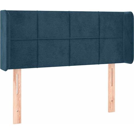 Maison Exclusive - Cabecero de terciopelo azul oscuro 103x16x78/8 (1/5)