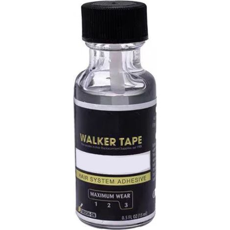 Colle pour perruque à dentelle 15ml, adhésif fort et séchage rapide pour système capillaire (1/5)