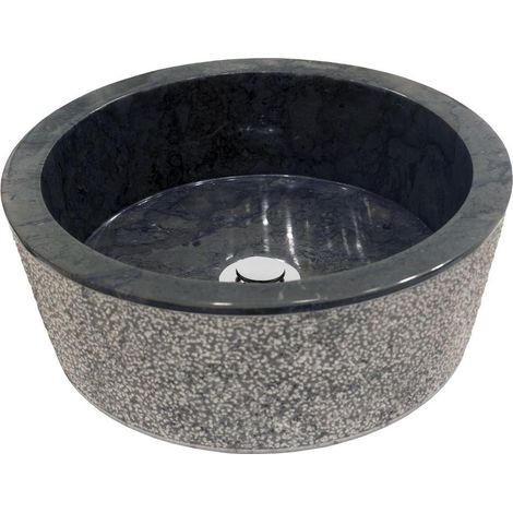 MOSAVIT LOJA Lavabo Sobre Encimera De Piedra - ref: MSV-LOJA