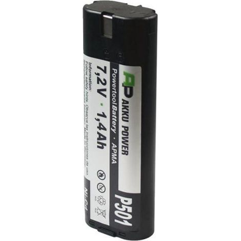 Batteria 7.2V 3.0Ah Ni-Mh per Makita AKKU POWER - P506