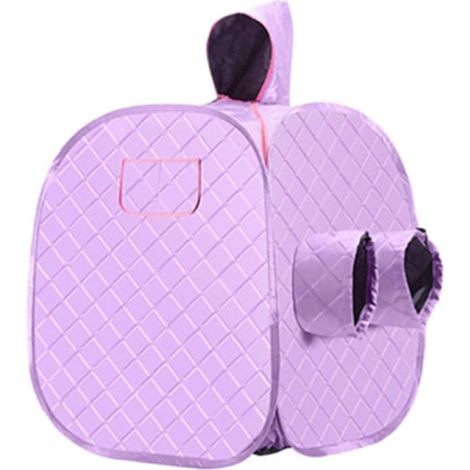 Kit de sauna portatif Générateur de vapeur Portable, boîte pliante de tente de Fumigation for la maison, SPA, perte de poids, amincissant for une ou deux personnes Tente de sauna personnelle pour spa (1/5)