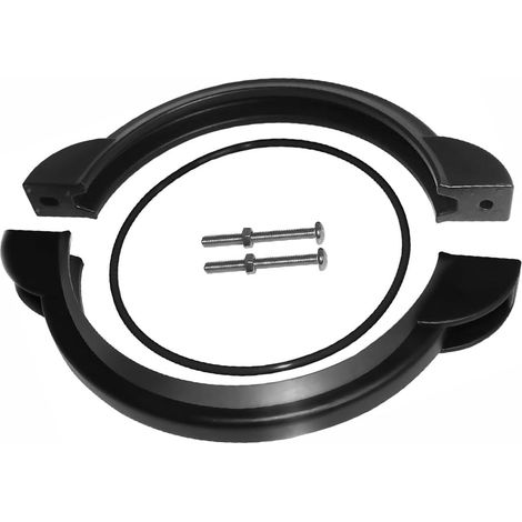 Bague de serrage 11380 pour filtre à sable Intex, bague de serrage robuste avec joint torique et vis, pièce de rechange antirouille compatible avec les pompes de filtration de piscine de 12 et 14 pouc (1/5)