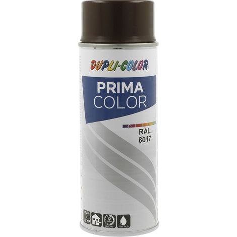 Dupli Color Prima Lackspray, Sprühlack 400ml, schokobraun glänzend RAL 8017
