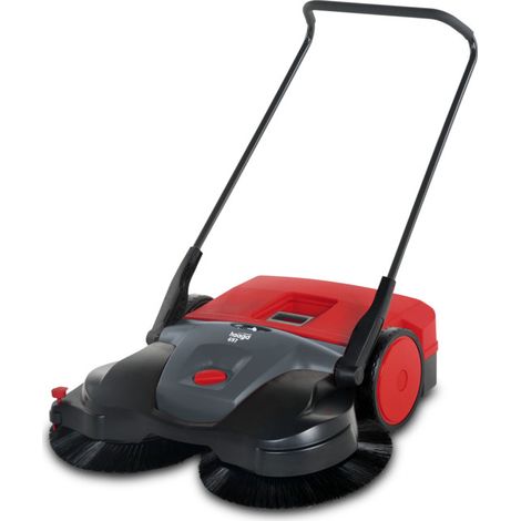 Balayeuse à batterie Haaga 697 plus avec système de balayage turbo + entraînement de la brosse