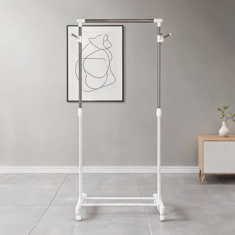 Porte-manteau en acciaio inox Ferro ABS PP 68,5 x 42 x 145 cm (1/5)