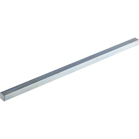 Barre Carrée Clavette acier, l. 12mm H. 12mm, L 330mm ( Prix pour Lot de 3 )