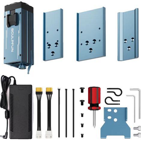 Módulo láser infrarrojo, energía de pulso de 20000 Hz, compatible con múltiples grabadoras, kit (1/2)