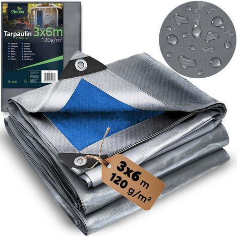 Lona 300 x 600 cm 120 g/m2 Plonos PL-500