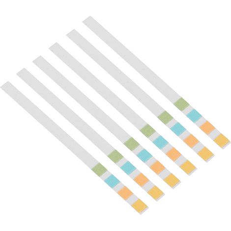 100 bandelettes de test pH - Résultat rapide et précis - Bandelettes réactives pH portables pour tester la salive, l'urine et les liquides (1/5)
