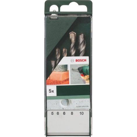 Broca hormigón: Set 5 uds: DIY  BOSCH 2609255417 (1/3)