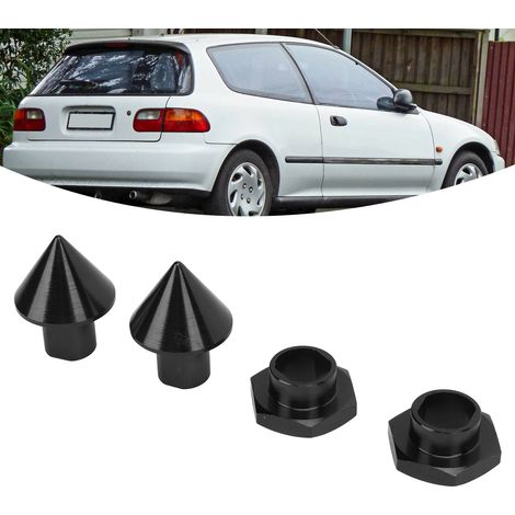 Reparatursatz für die Heckscheiben-Säulenbefestigung für Honda Civic Schrägheck 1992–1995, Teilenummer 90101-SR3-000, Schwarz (1/5)