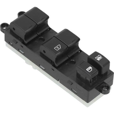 Interrupteur Lève-Vitre Électrique - Référence 25401-EB70A - Compatible Nissan Frontier Crew Cab RHD 2007–2018 et X-Terra RHD 2007–2015 - Unité (1/4)