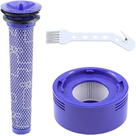 Ersatzteile für die Akku-Staubsauger Absolute V7 und V8: waschbare HEPA-Filter für Vorder- und Rückseite. Kompatibel mit den Akku-Staubsaugern Absolute V7 und V8.