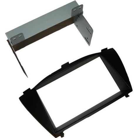 Adaptateur autoradio Double DIN - AUTOLEADS - DFPK-31-14 - Noir - Cage métallique - Hyundai Grandeur 2007