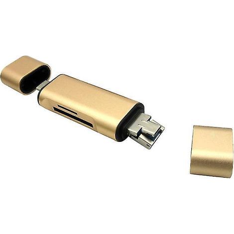 Lecteur de cartes en alliage d'aluminium pour téléphone (1/3)