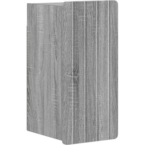 Bathroom Wall Cabinet ZWOLLE Grey Sonoma 30 x 31 x 63 cm vidaXL (1/5)