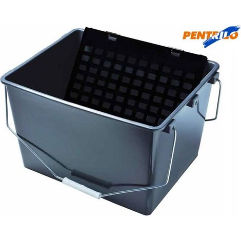 Cubeta plastico 16 lt + rejilla plastico Pentrilo (1/2)