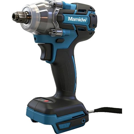 Llave de impacto, 600 N·m de par, 2800 rpm, 1 juego de baterías (1/2)