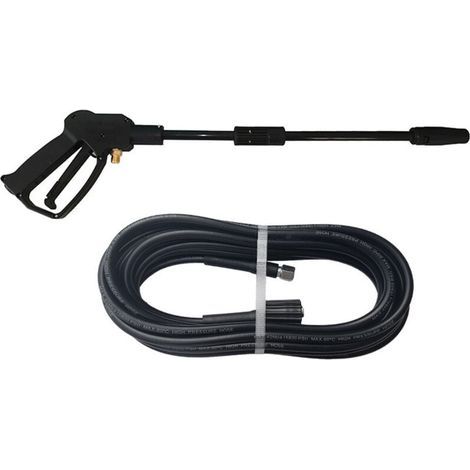 Pistola de lavado de coches de alta presión – Manguera ajustable de 8 m, accesorio para el hogar, M14 (1/4)