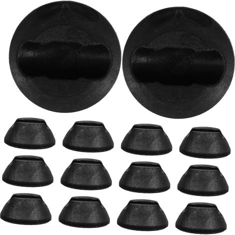 Lot de 16 embouts antidérapants en silicone pour pieds de meubles (1/5)